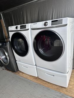 Samsung Front Load Washer And Dryer Everything Works Great 📍5413 U.s 92 Plant City Fl📲813~441~4282