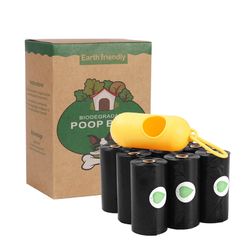 Pet Supplies Dog Care Poop Bags 150 Count W/ Leash Clip New Biodegradable 