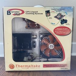 Thermaltake Bigwater 735 CPU Liquid Cooling System Open box, never used or installed.