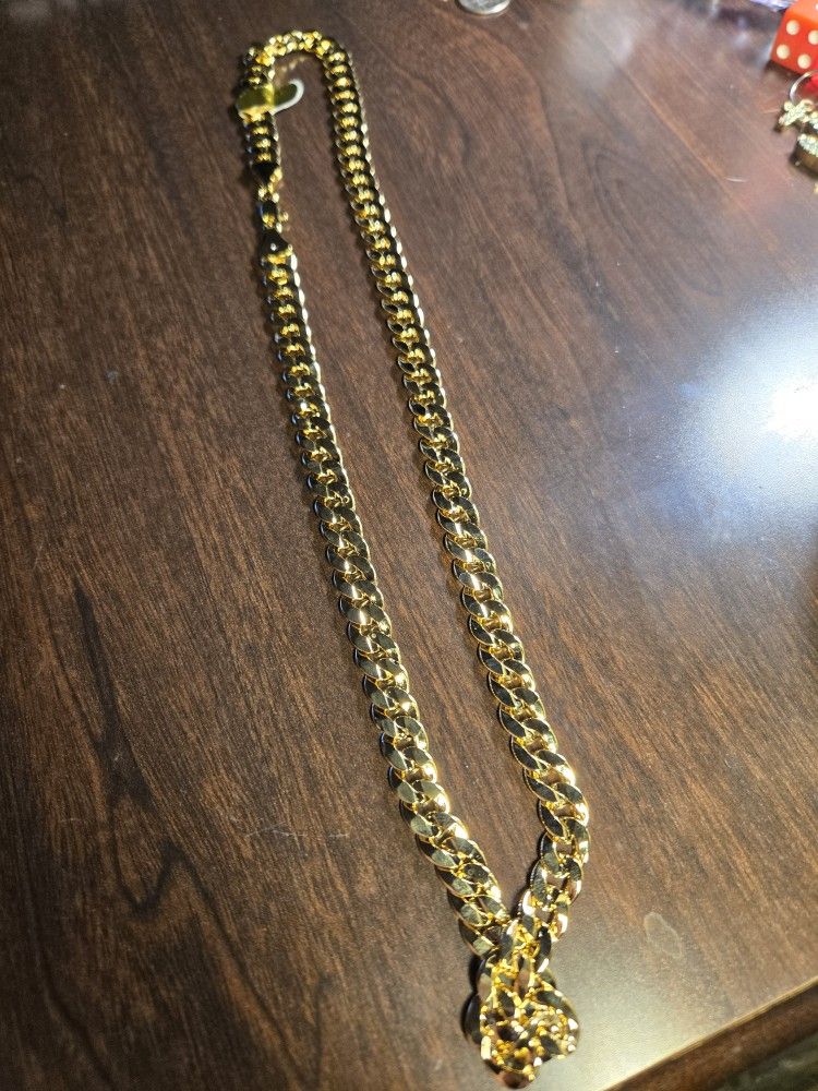 24 Inch 925 Cuban LINK chain.