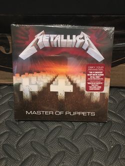 Metallica master of puppets cd ** new**