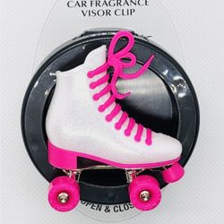 Cute Retro! BATH & BODY WORKS 💕🛼ROLLER SKATE 🛼💕Car Visor Clip Fragrance Holder 