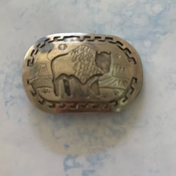 Sterling Silver Belt Buckle