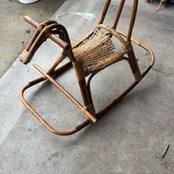 Rattan Rocking Horse 