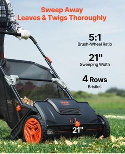 VEVOR Push Lawn Sweeper