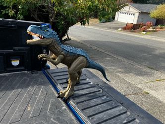 Child Kid Children JURASSIC WORLD DESTROY 'N DEVOUR INDOMINUS REX T Rex T-Rex Dinosaur 18” Tall by 39” long Toy like New  $35 Each