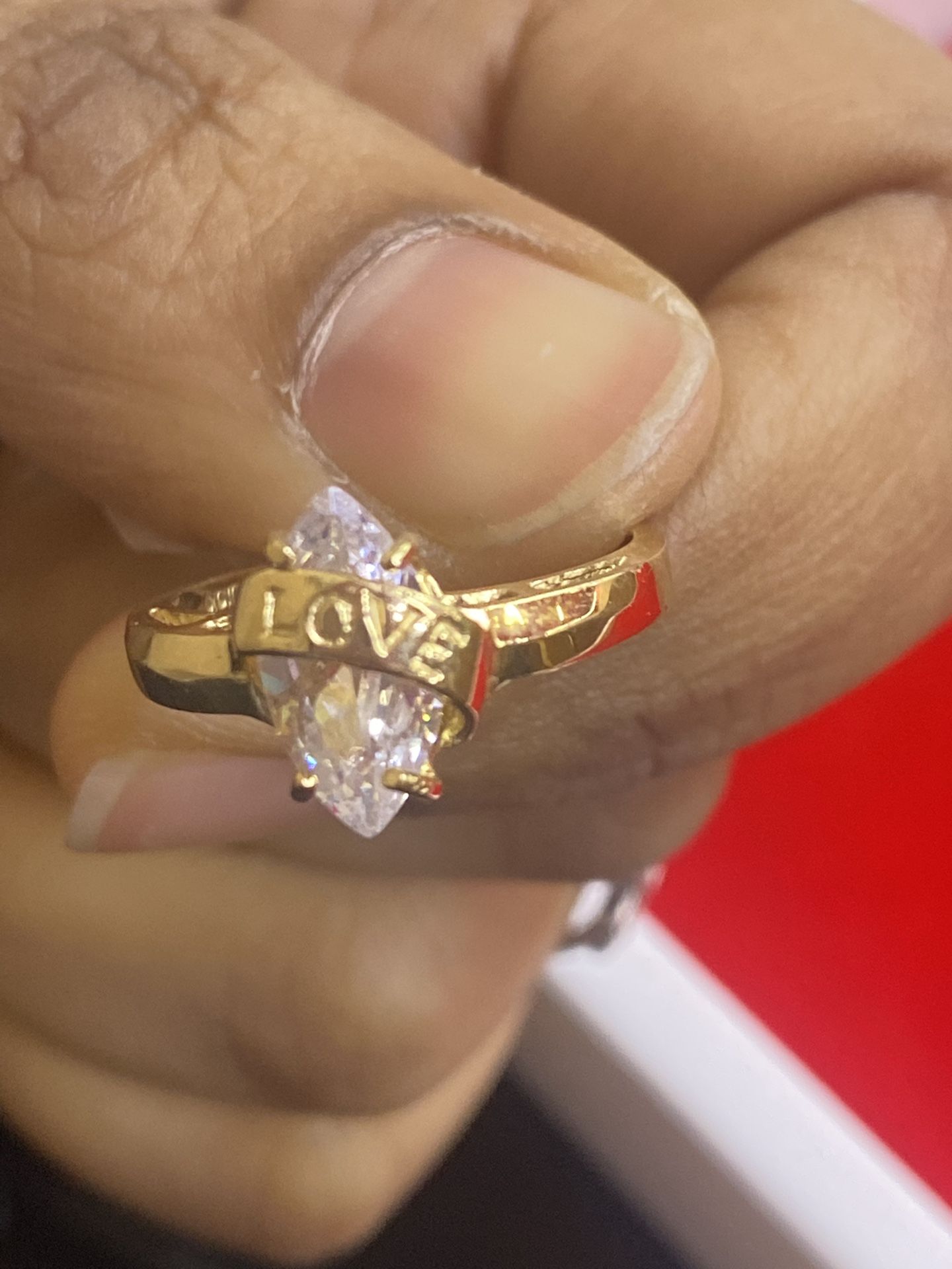 Real 10kt Gold Ring 3.7gm