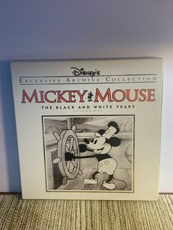 Disney Mickey Mouse Black and White Years Vol. 1 Laserdisc
