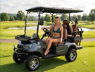 SDLanch 60V electric  Lifted Golf Cart 4-Seater