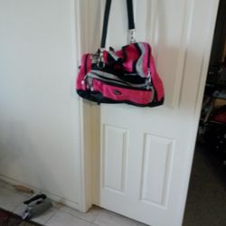 PINK PARK BRAND DUFFLE BAG