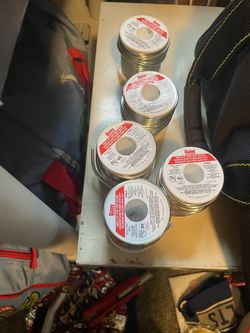 5 1lb Rolls Of Soldering 