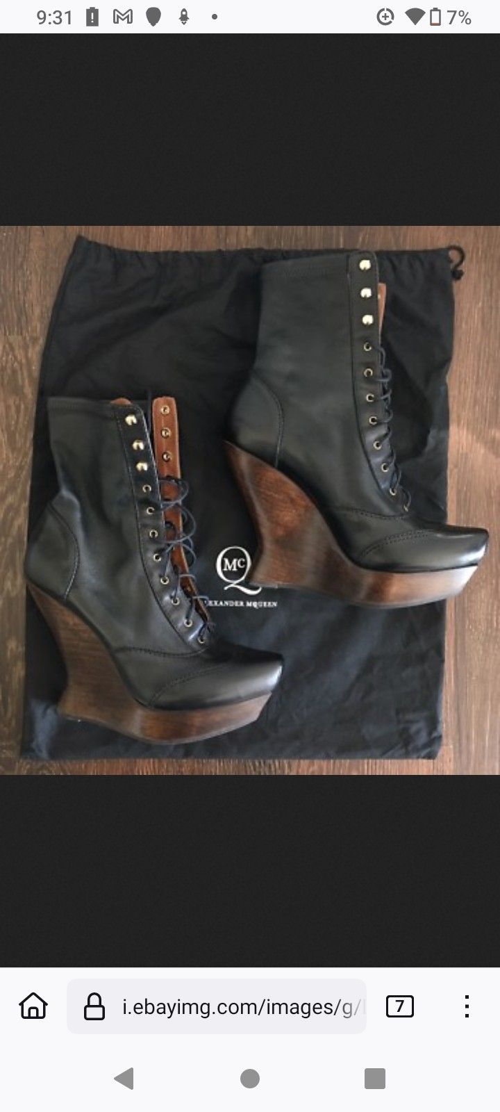 Alexander Mqueen 37 Women Shoes