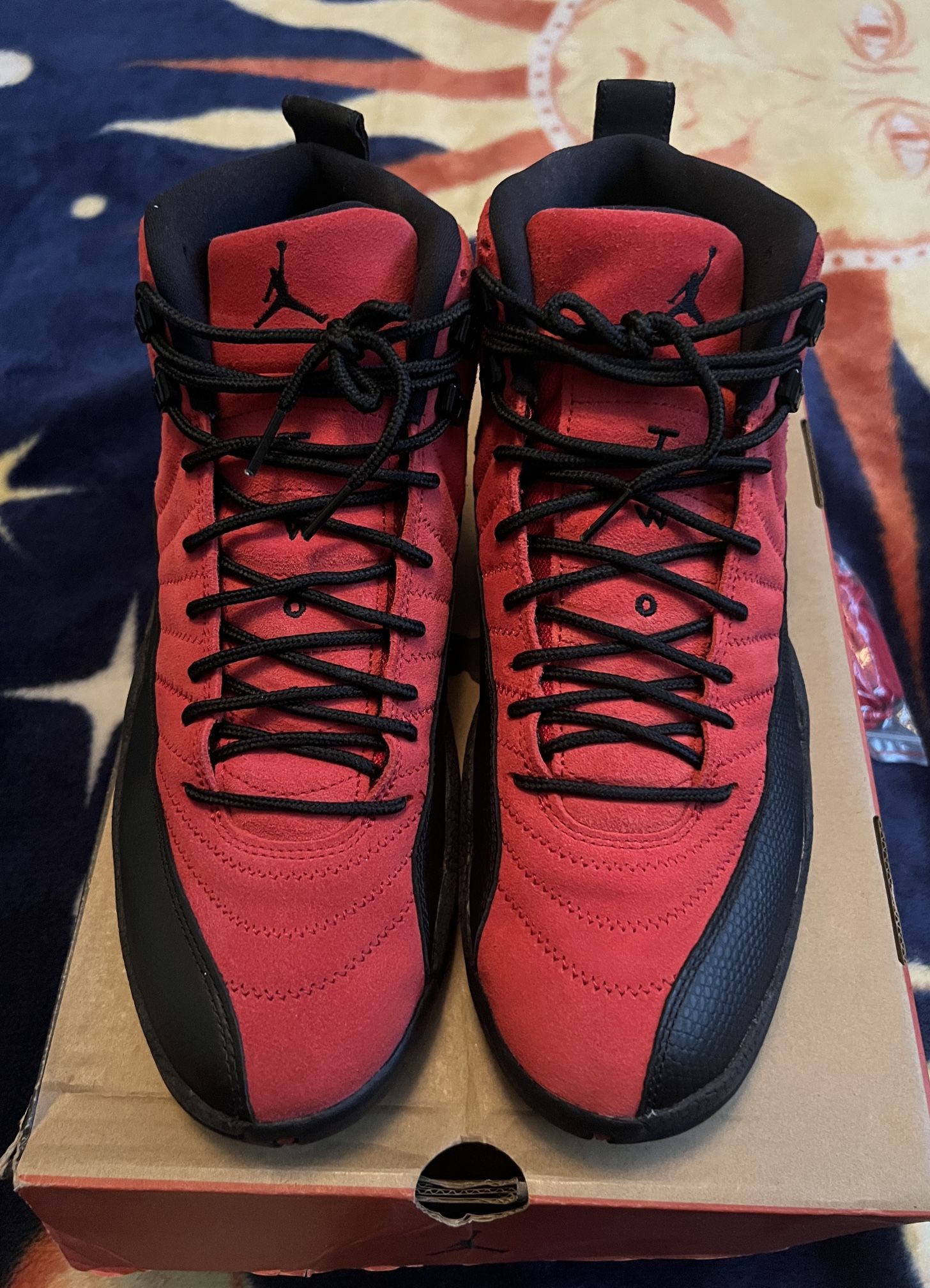 Jordan 12 Varsity red