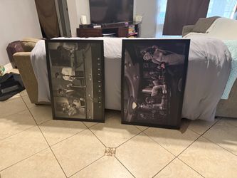 Rat Pack & Classic Hollywood Framed Posters – Set of 2