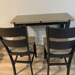 Extendable Dining Table Set