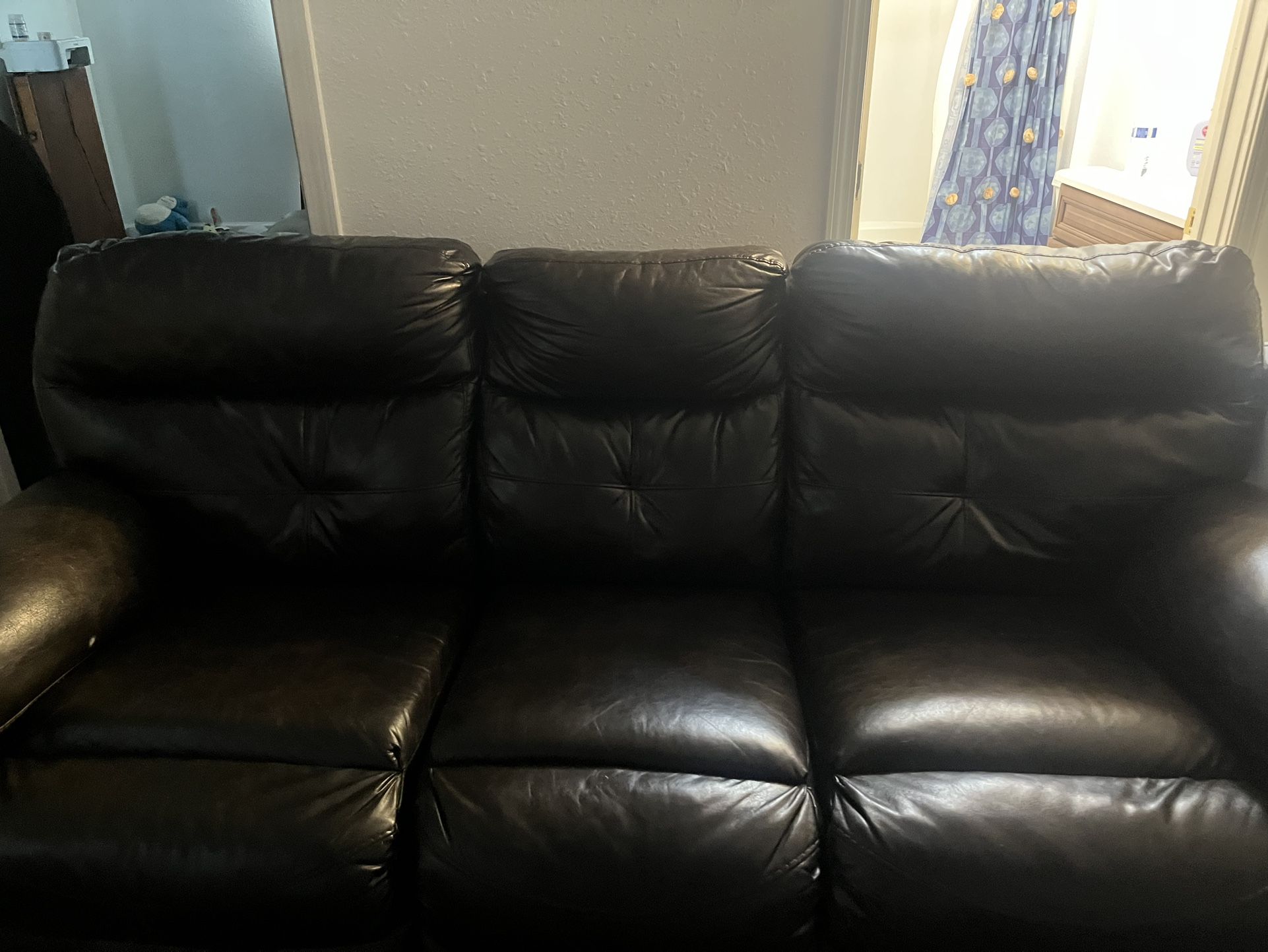 Black couch