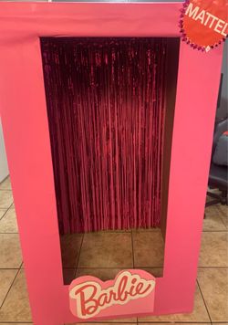Barbie box photo prop