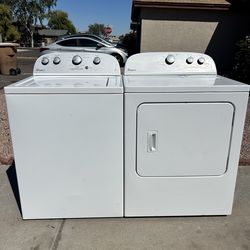 Washer and dryer
