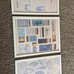 3 Canvas Framed Photos