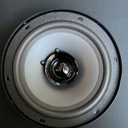 Audio system 6.5" dual cone speakers, original equipment parts