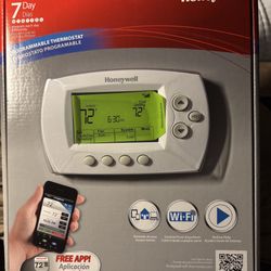 New open box Honeywell WiFi programmable thermostat RTH6580WF