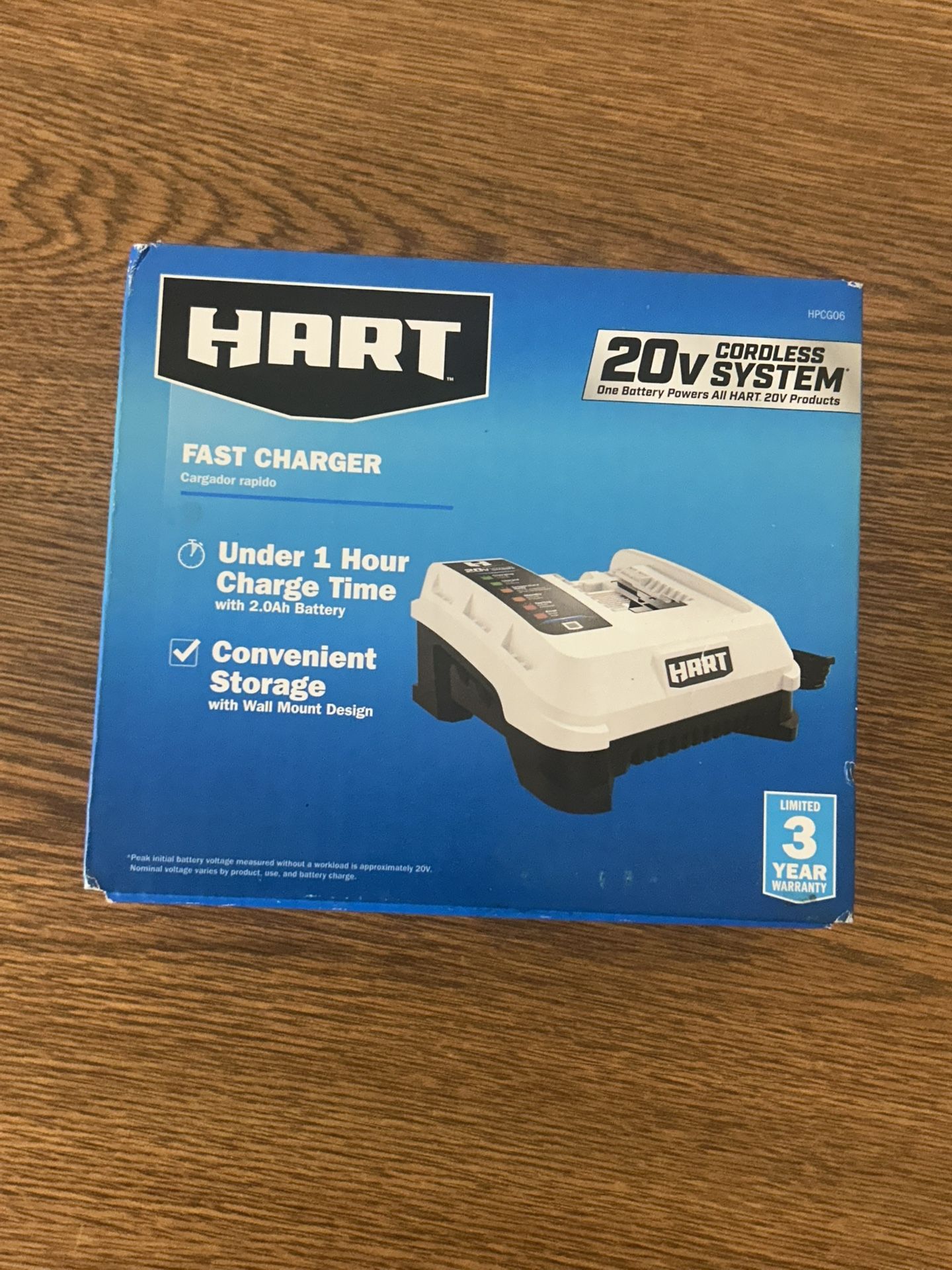 HART 20V Fast Charger for Cordless Tools
