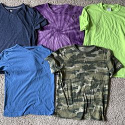 5 Boys T-shirts - Size 10/12