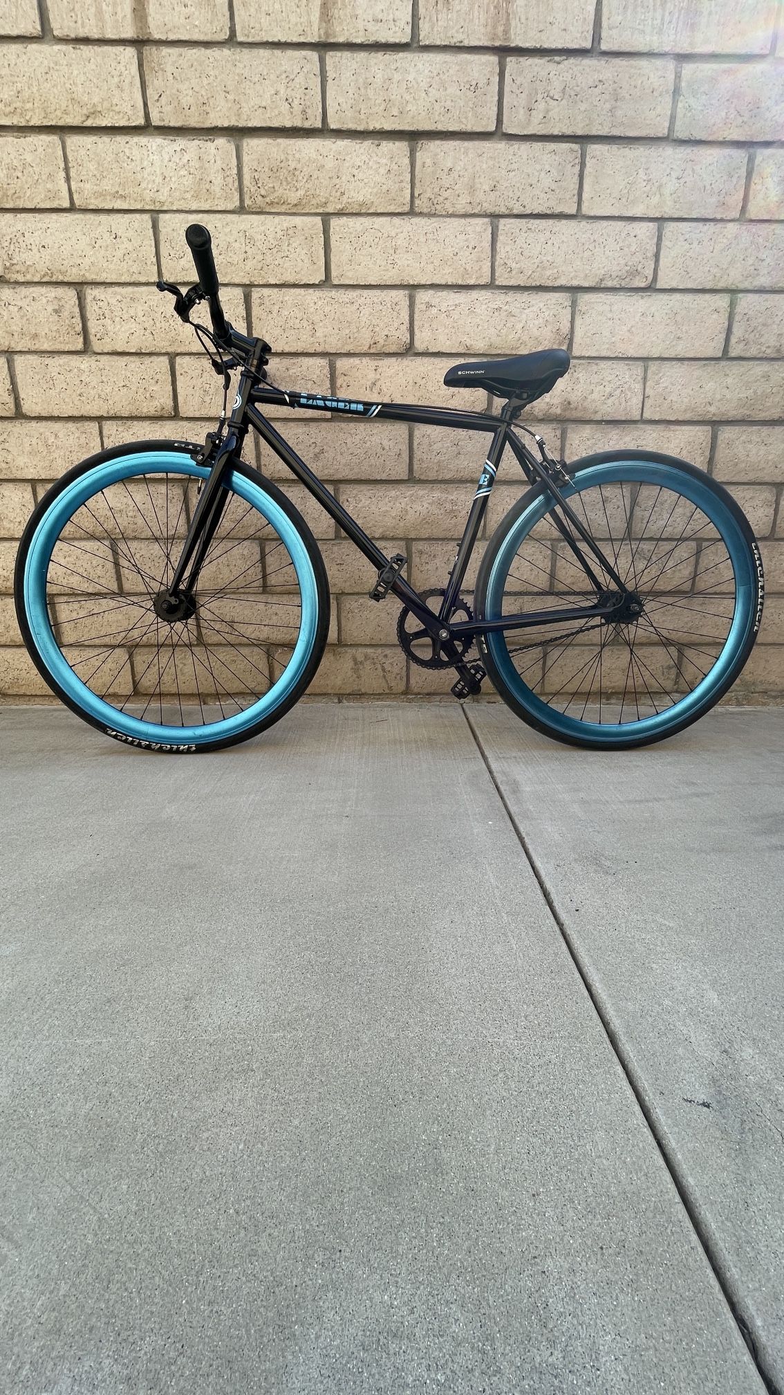 Road Bike Lager Bicycle Good Condition SE Bike Lager Track Bike Blue