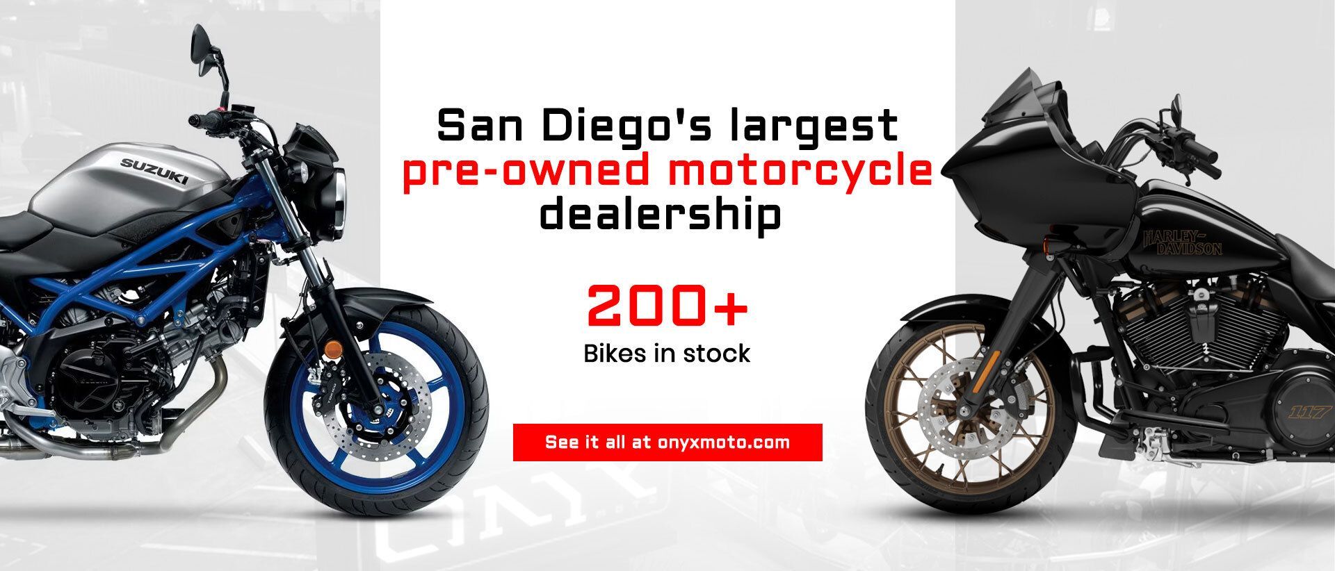 WE WANT TO BUY YOUR BIKE TODAY