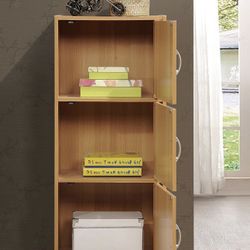 3 Door Bookcase Cabinet