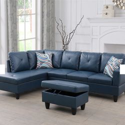 Brand New Faux Leather Sectional 