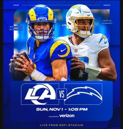 Los Angeles Rams Vs. Los Angeles Chargers