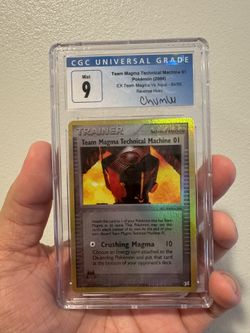 Exclusive CGC9 Ex Team Magma Technical machine