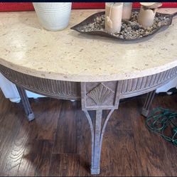 Marble Entry Table 