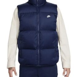 Nike Sportswear PrimaLoft Water Repellent Puffer Vest Navy FB7373-410 2XL Down