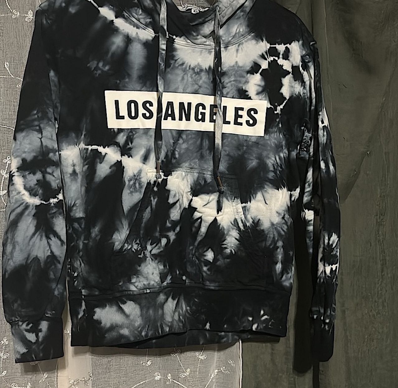 Black And Blue LA Hoodie