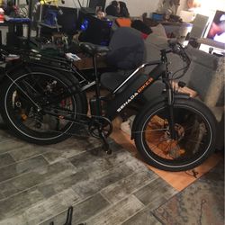 Sale! Senada Herald Plus 30+ Mph And 80 Mile Range W/1000 watt + Best In Class 95 NewtonmtrsTorque, Hybrid Between Reg Top Tube + PS Thru