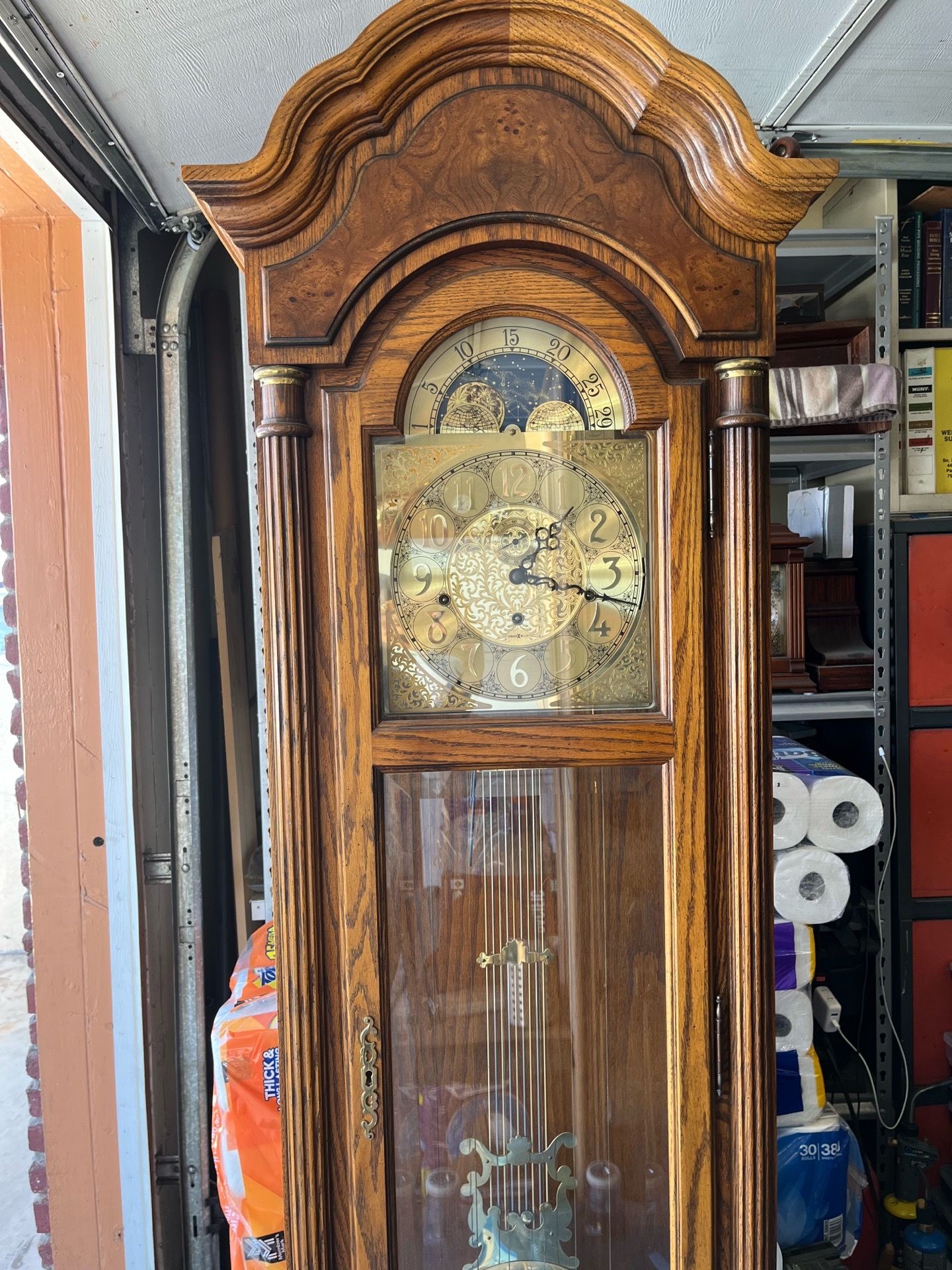 Antique grandfather clocks