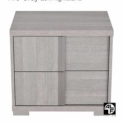 2 Tivo Gray Nightstands $350 Both