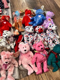 Ty Beanie Babies Bear Collection Lot