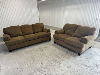 Comfy Brown Sofa Set 🔥🔥🔥