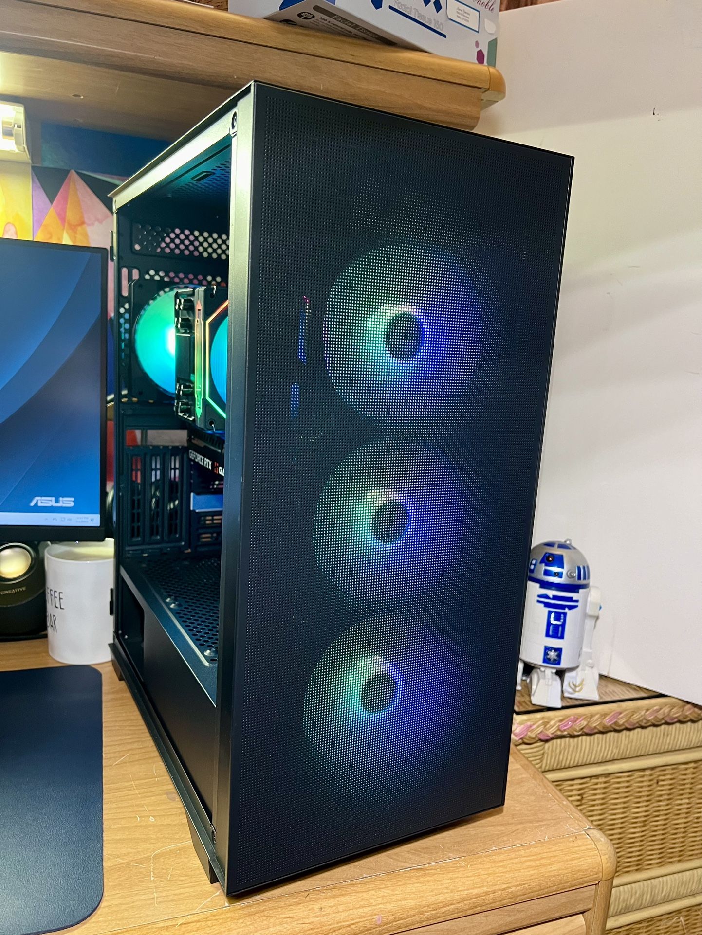 CUSTOM 👾GAMING PC🕹️|| Intel Core i5 12400 || RTX 3050 || 16GB RAM || Windows 11 🎆