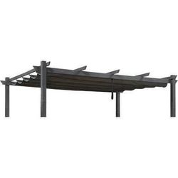 New PURPLE LEAF Canopy Replacement Top Only Gray Pergola Shade Cover 10' X 12' For Pergola