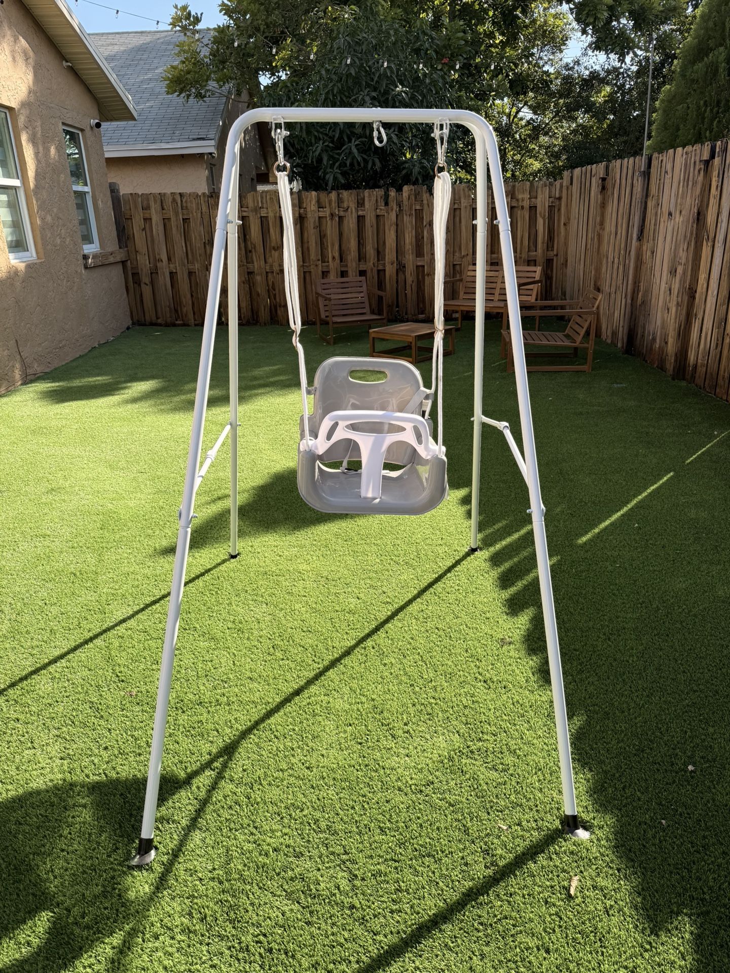 Harppa Swing Set & Trampoline