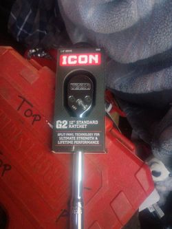 Icon 1/2 drive 12" standard ratchet