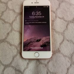 Iphone S Gold At&T .Sold As Is For Parts Or Repair. Has Pin But Don't Know About Cloud. Sold As Is