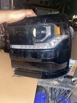 2016 Silverado headlight