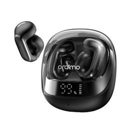 Oraimo Open Ear Bass Boost Earbuds with Smart Adaptive Volume AI ENC Clear
Bluetooth 6.0 Battery Display Dual Connection 26H Playtime Immersive Game M