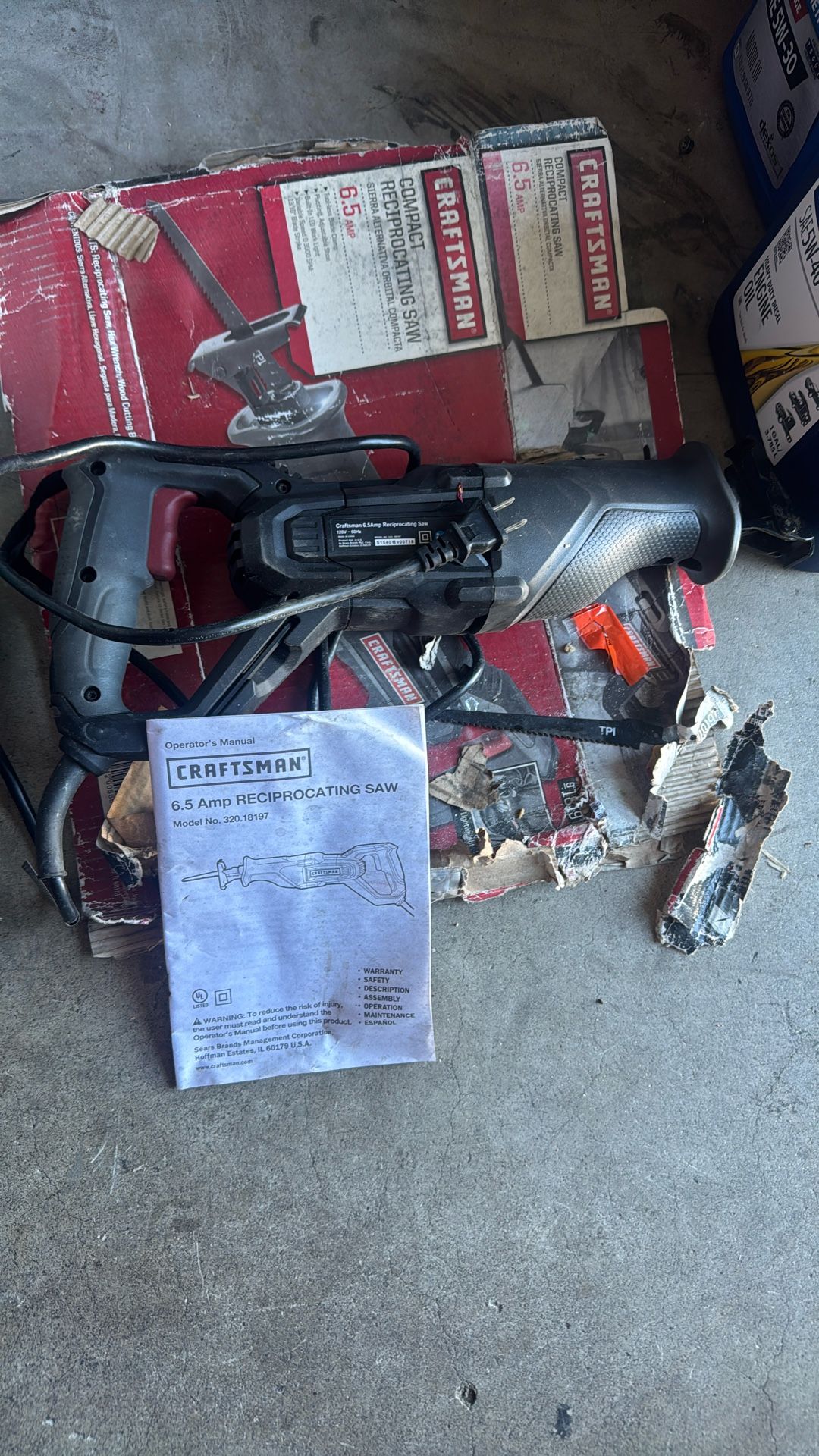 Craftsman Reciprocating Saw