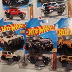 Hotwheels OFF ROAD Trucks